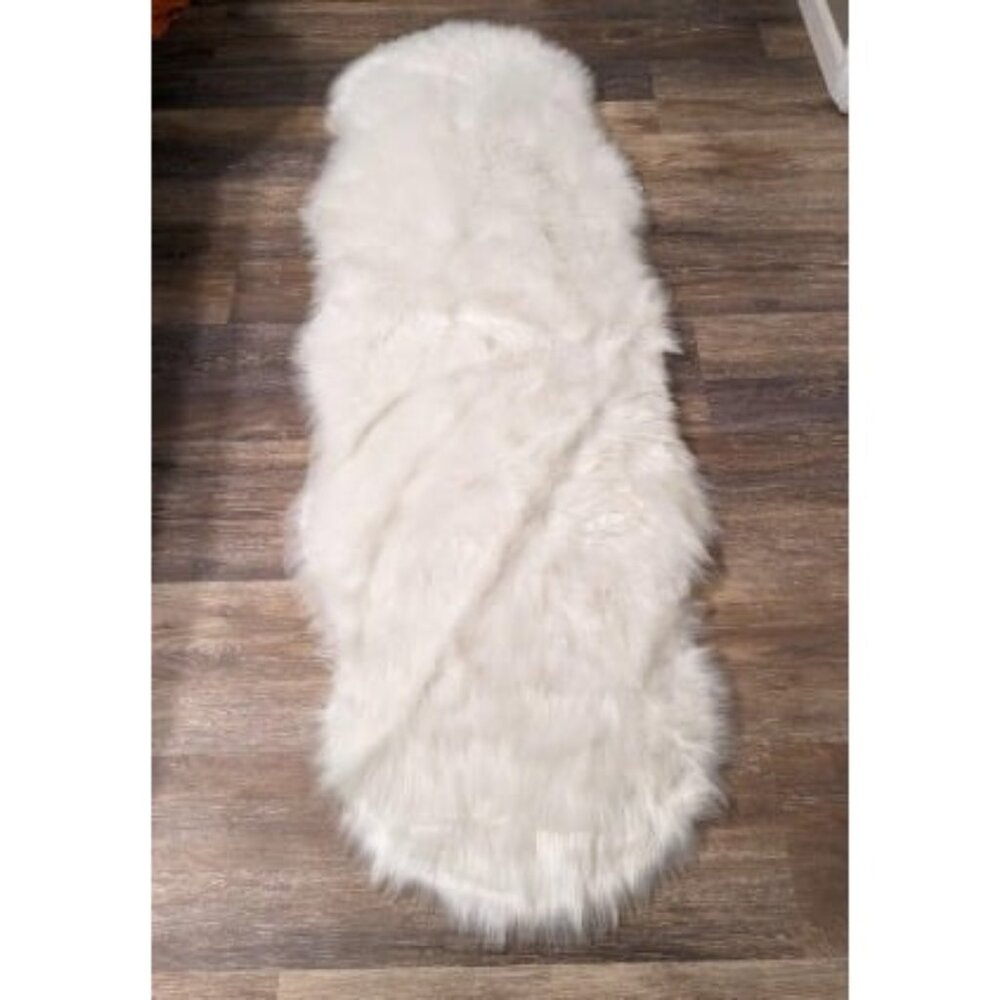 New Super Soft Fluffy Faux Fur Sheepskin Rugs Bedroom Floor Sofa Living Room